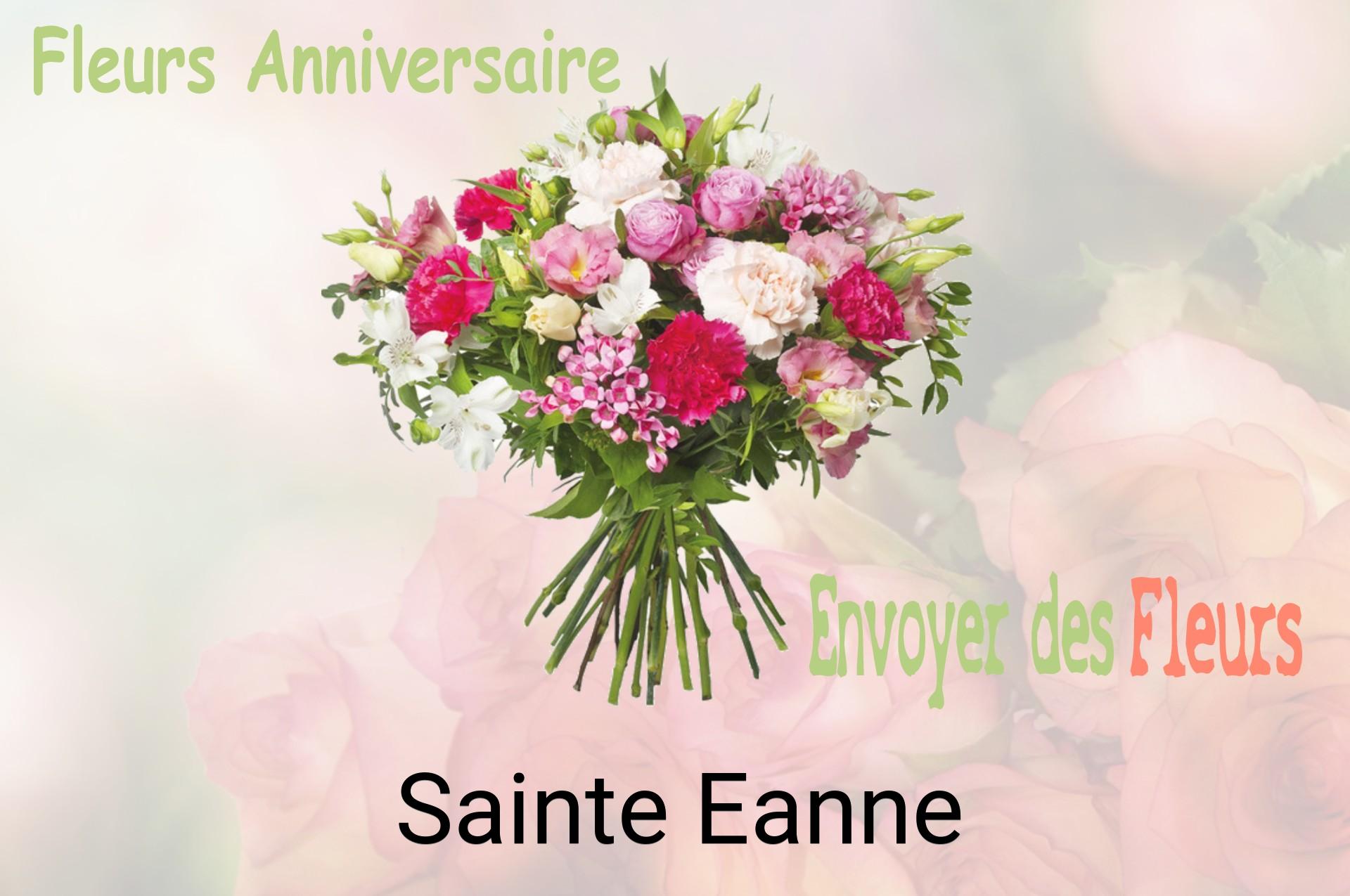 Bouquet de fleurs d’anniversaire livré à Sainte-Eanne